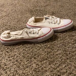 White converse size 8